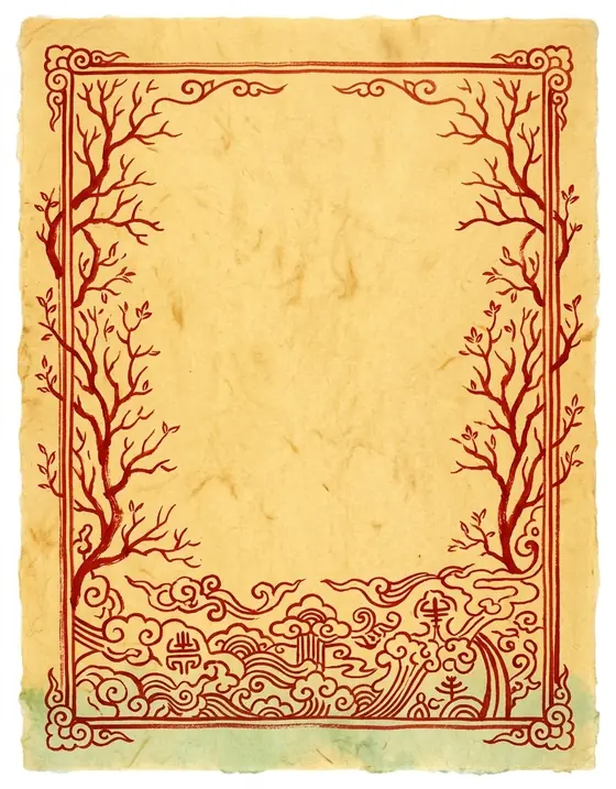 Wood talisman